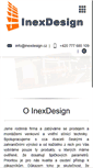 Mobile Screenshot of inexdesign.cz